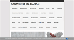 Desktop Screenshot of construiremamaison.net